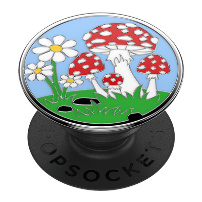 琺瑯瓷蘑菇 Enamel Mushroom, PopSockets