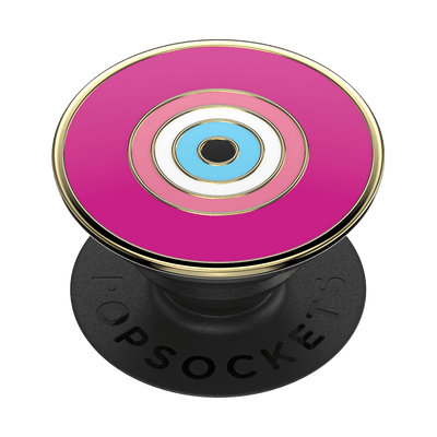 琺瑯瓷惡魔愛心眼 ENAMEL EVIL EYE LOVER, PopSockets