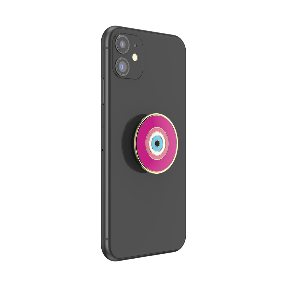 琺瑯瓷惡魔愛心眼 ENAMEL EVIL EYE LOVER, PopSockets