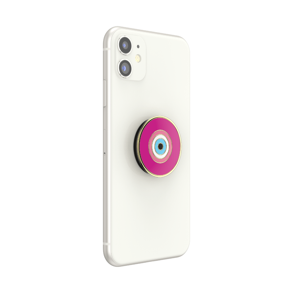 琺瑯瓷惡魔愛心眼 ENAMEL EVIL EYE LOVER, PopSockets