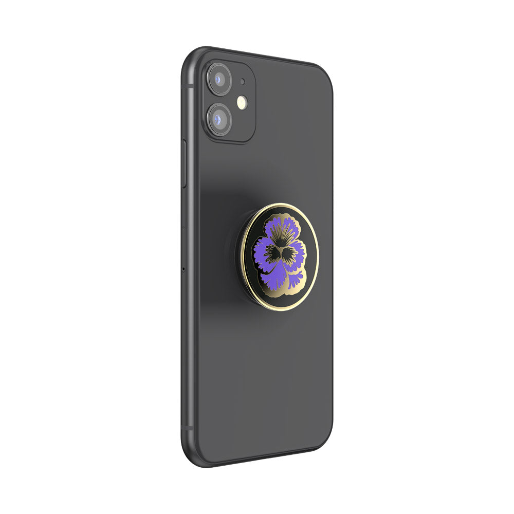 琺瑯瓷鳶尾花 Enamel Flowering Iris, PopSockets