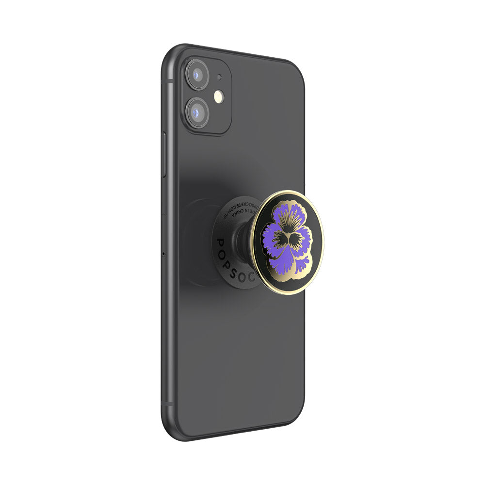 琺瑯瓷鳶尾花 Enamel Flowering Iris, PopSockets