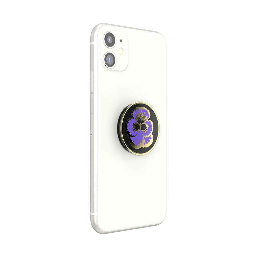 琺瑯瓷鳶尾花 Enamel Flowering Iris, PopSockets