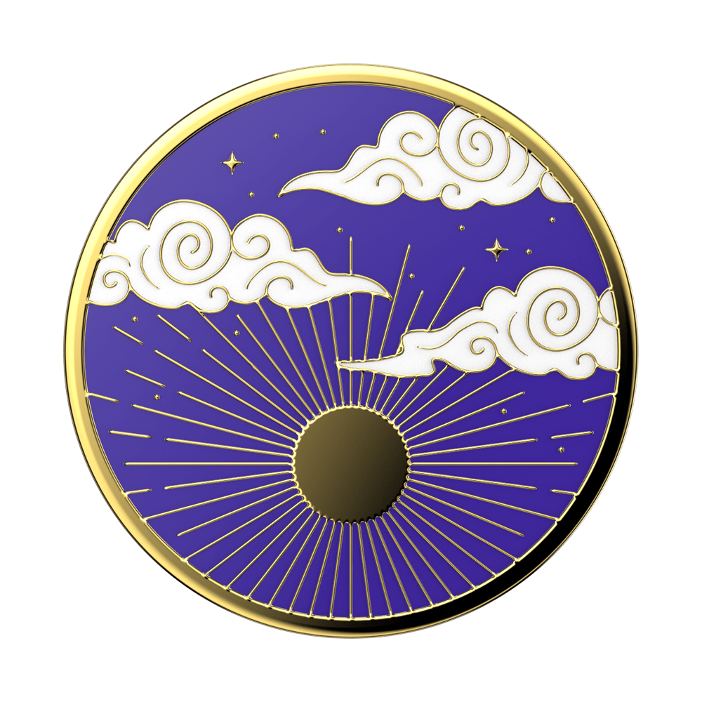 旭日四射 Enamel Sunburst, PopSockets