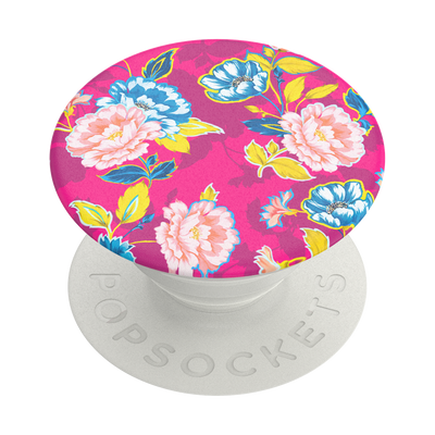 玫瑰桃紅 Heritage Rose Fuchsia, PopSockets