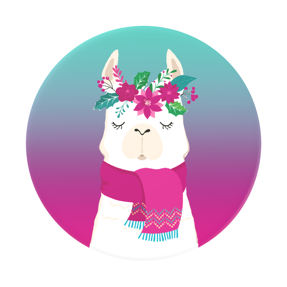Holi Llama 頭飾駱駝, PopSockets