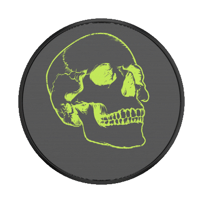 閃光骷髏 Lenticular Skull, PopSockets
