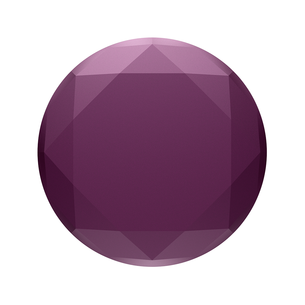 Metallic Diamond Mystic Violet 寶石紫 <可替換泡泡帽>, PopSockets