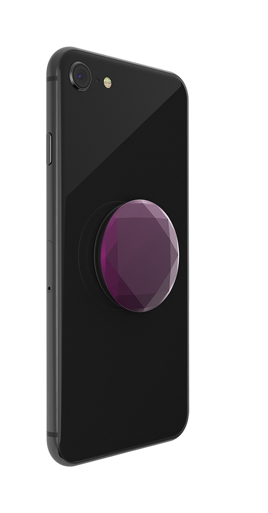 Metallic Diamond Mystic Violet 寶石紫 <可替換泡泡帽>, PopSockets