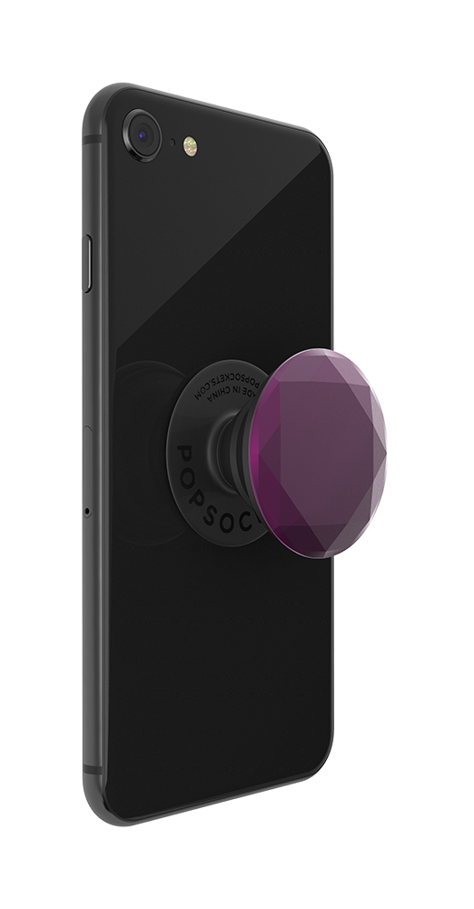 Metallic Diamond Mystic Violet 寶石紫 <可替換泡泡帽>, PopSockets