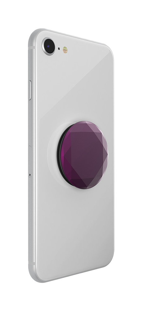 Metallic Diamond Mystic Violet 寶石紫 <可替換泡泡帽>, PopSockets