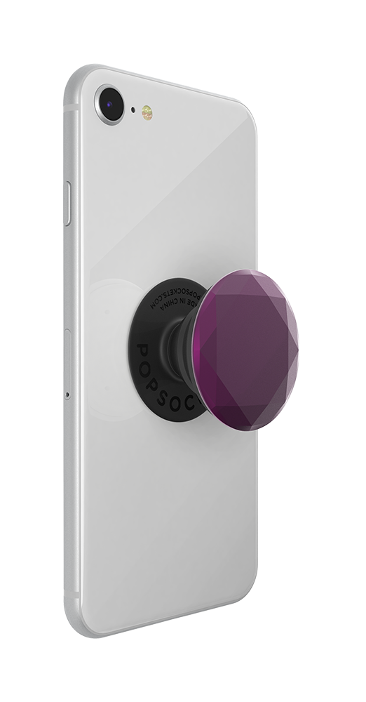 Metallic Diamond Mystic Violet 寶石紫 <可替換泡泡帽>, PopSockets