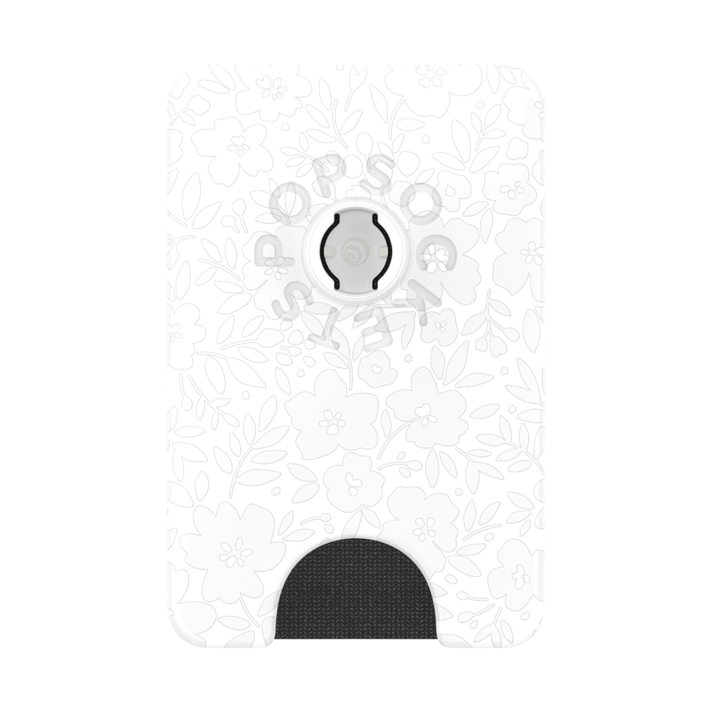 MagSafe磁吸 白色花紋磁吸卡夾 BLANC FRESH, PopSockets