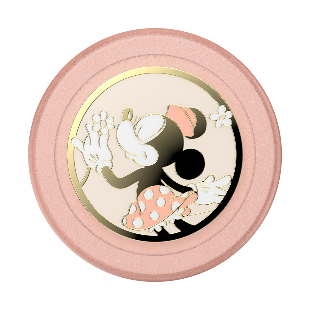 MagSafe磁吸 米妮聞小花琺瑯瓷 MINNIE DAISY SNIFF ENAMEL, PopSockets