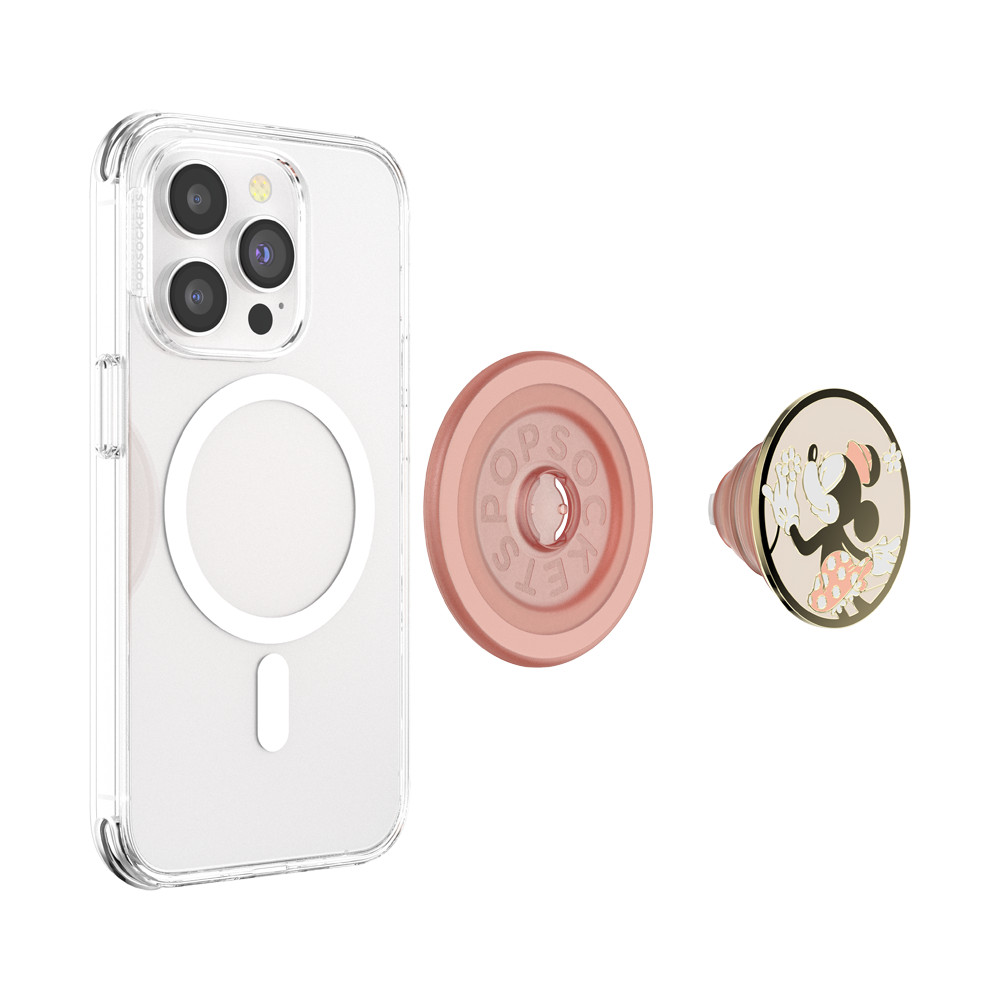 MagSafe磁吸 米妮聞小花琺瑯瓷 MINNIE DAISY SNIFF ENAMEL, PopSockets