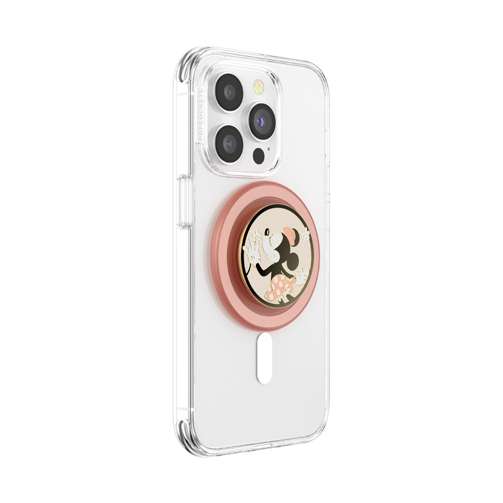 MagSafe磁吸 米妮聞小花琺瑯瓷 MINNIE DAISY SNIFF ENAMEL, PopSockets