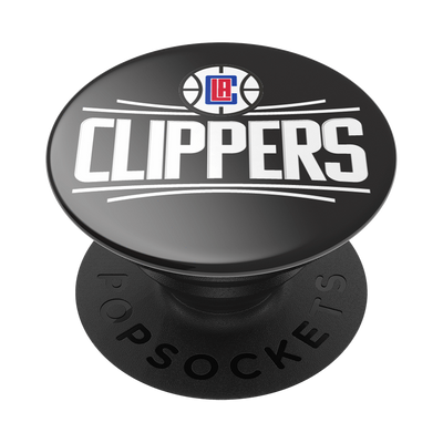 LOS ANGELES CLIPPERS KEYCHAIN NBA MINI 2 ROUND BASKETBALL RETIRED
