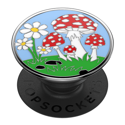 琺瑯瓷蘑菇 Enamel Mushroom, PopSockets