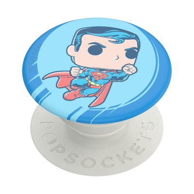 Funko Pop! Superman Q版超人 <可替換泡泡帽>, PopSockets