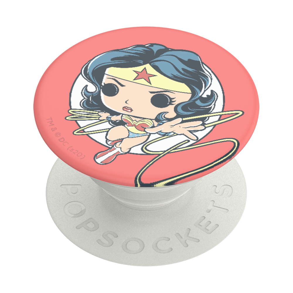 Funko Pop! Wonder Woman Q版神力女超人 <可替換泡泡帽>, PopSockets