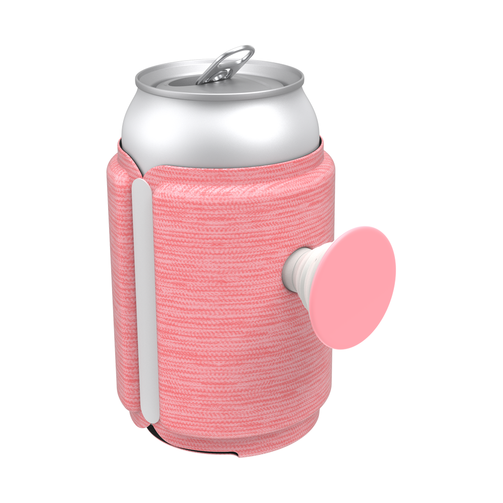 CAN HOLDER Macaron Pink Melange 粉色馬卡龍米朗其 <泡泡騷易開罐套>