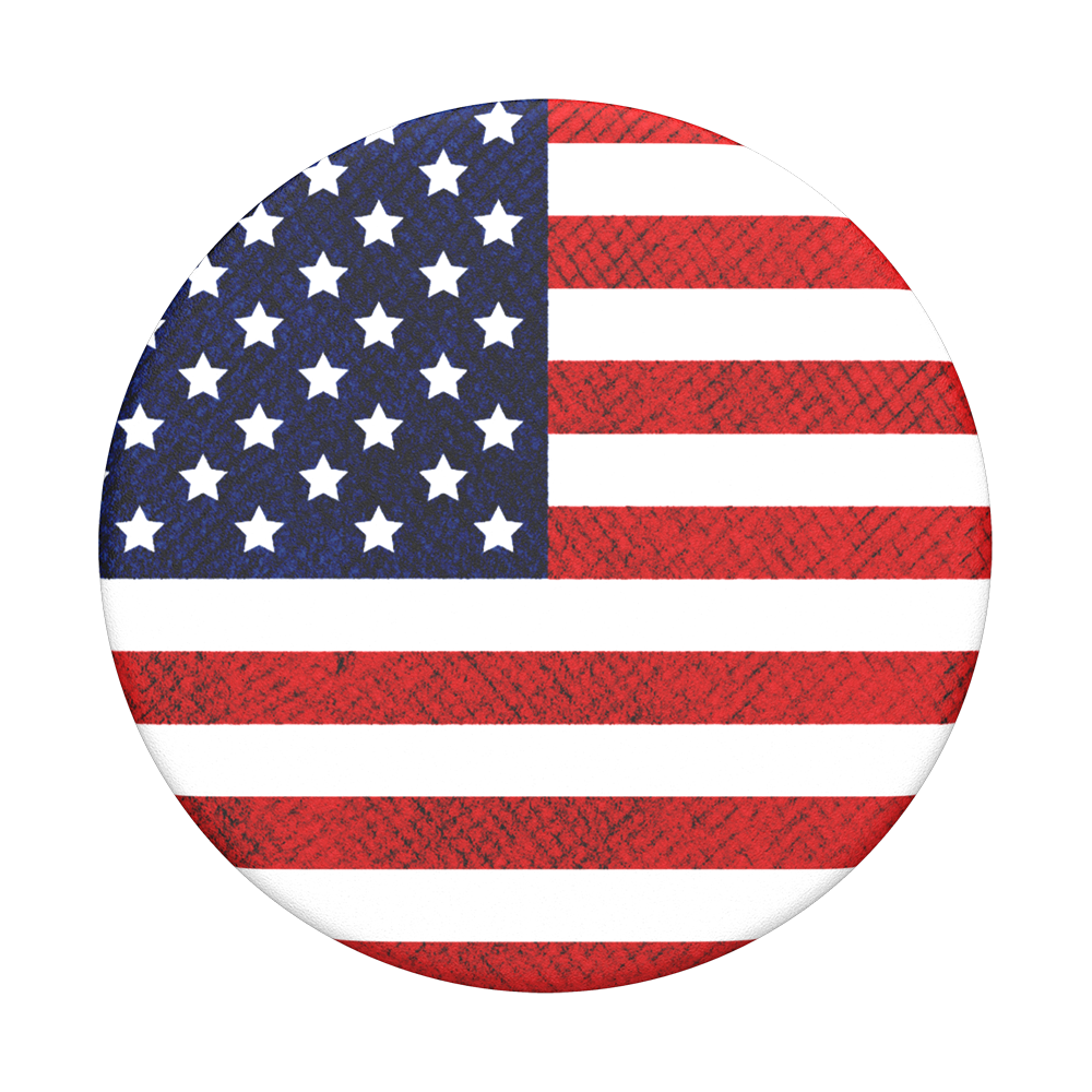 Vintage American Flag 美國國旗 <可替換泡泡帽>, PopSockets